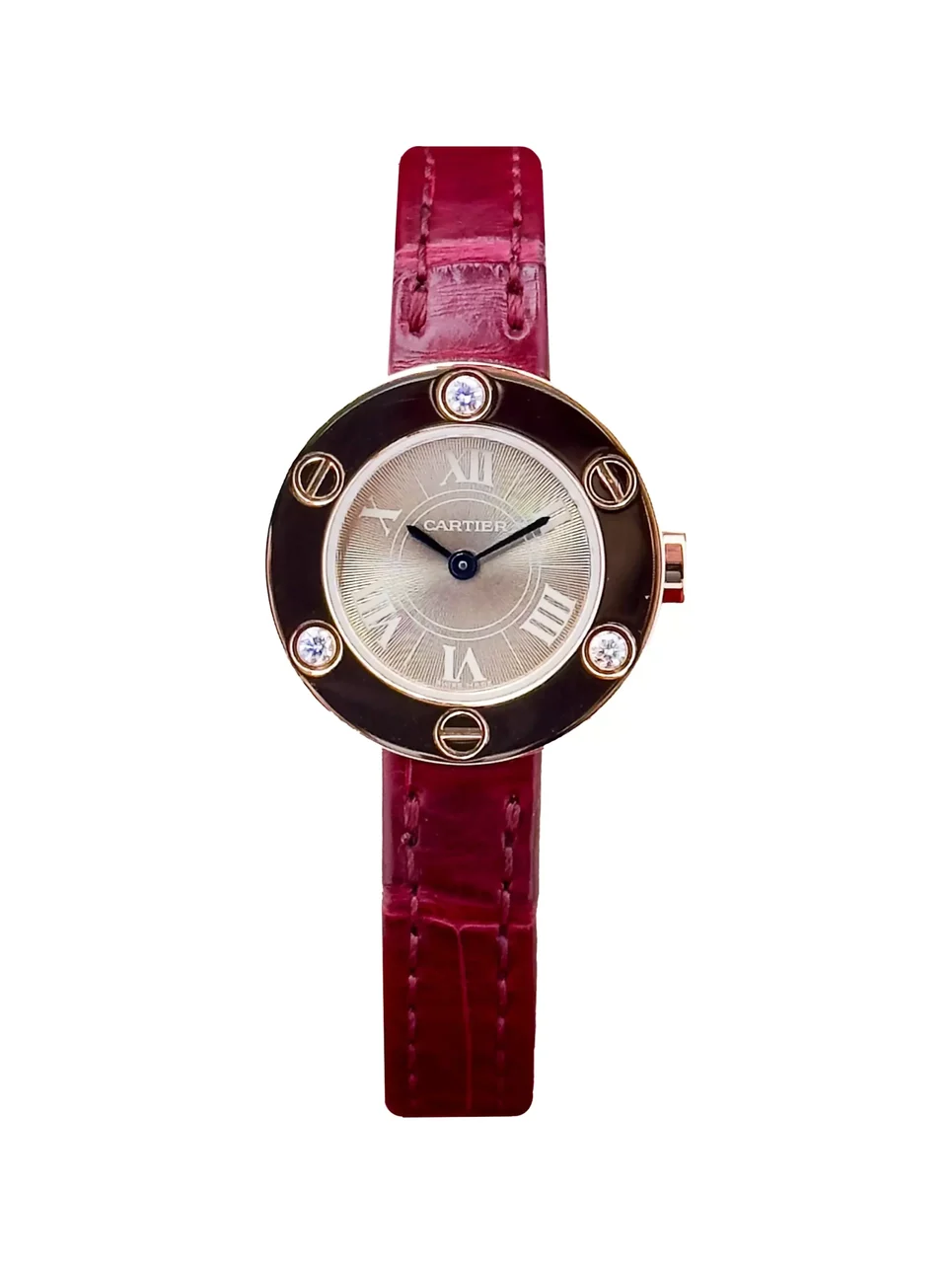 Cartier Love 3 Diamonds Watch 23 mm kol saati