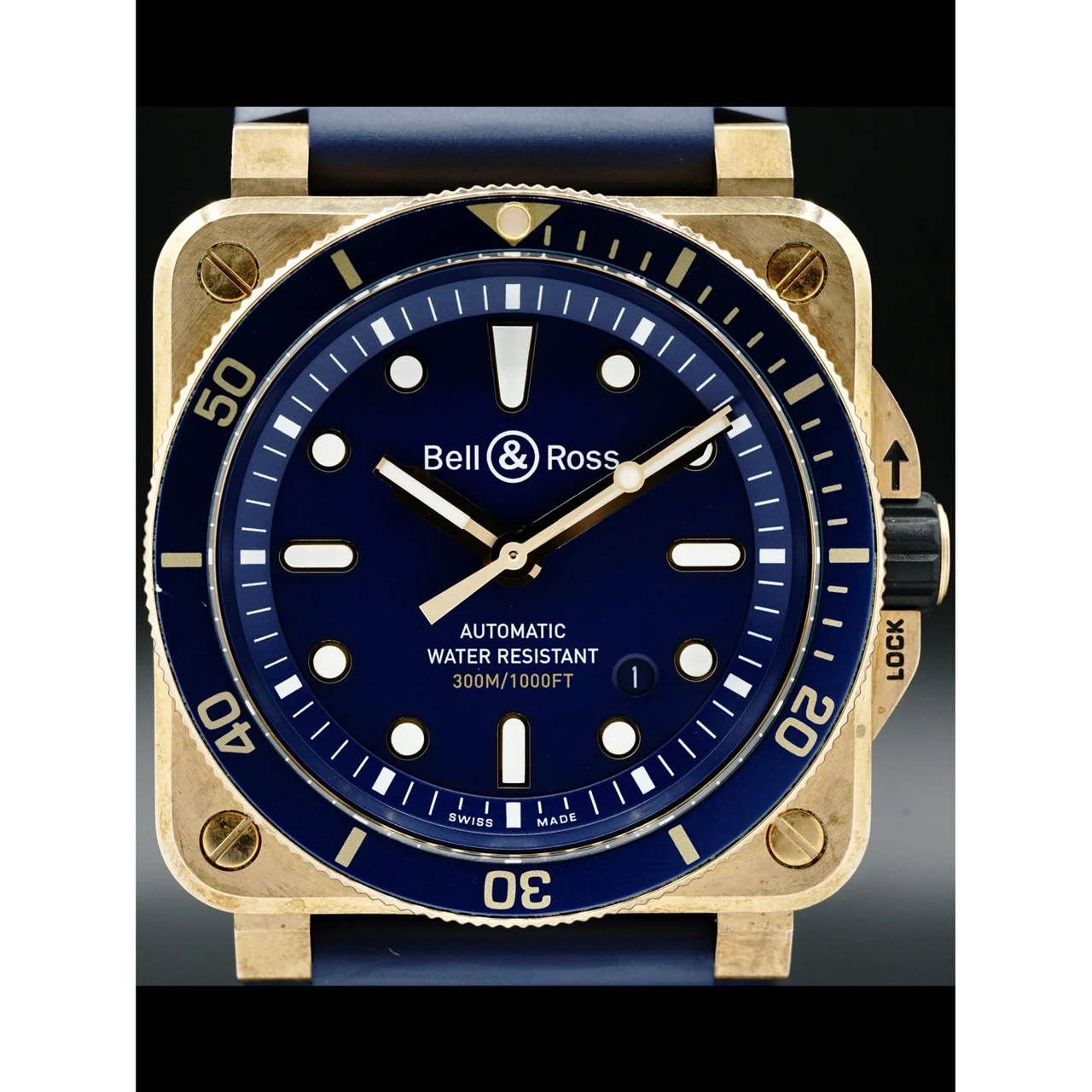 Bell & Ross Diver BR03-92-DIV-B 210000028285 42 mm kol saati