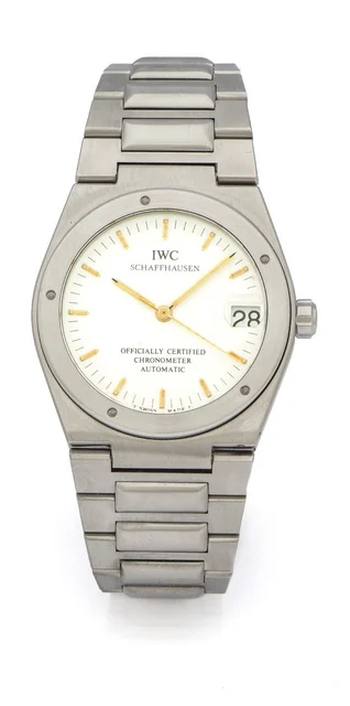 Iwc Ingenieur IWC INGENIEUR REF. 3521 STEEL A very fine self-winding stainless steel anti-
