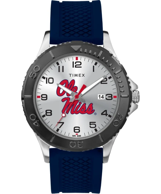 Timex Gamer Navy Mississippi Rebels TWZUMISME kol saati