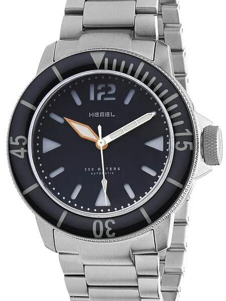 Hemel Automatic Dive Watch with Luminous Bezel and AR Sapphire Crystal #HD1-01 42 mm kol saati
