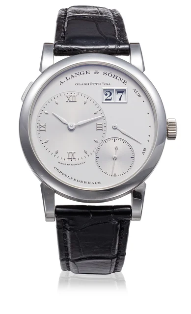 A. Lange & Sohne Lange & Sohne REF. 101.025, LANGE 1, PLATINUM kol saati