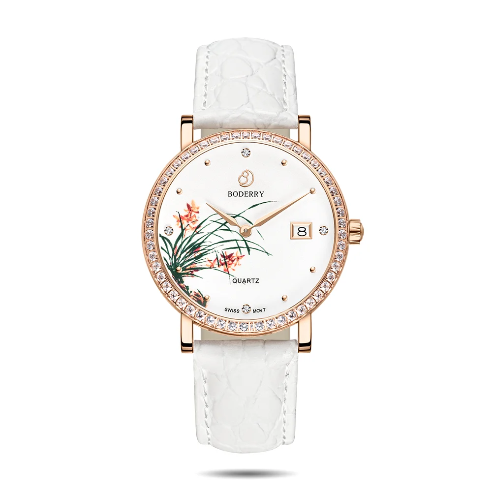 BODERRY Flower BDQ006108 36 mm kol saati