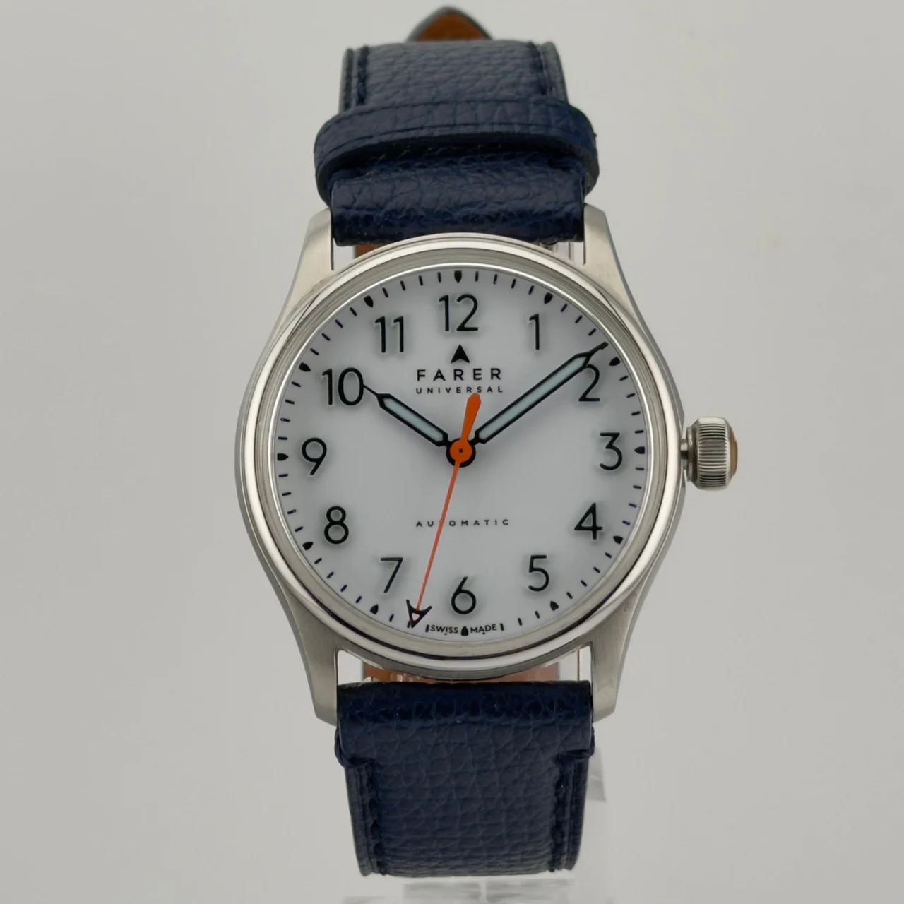 Farer Resolute 36mm — White Dial 36 mm kol saati