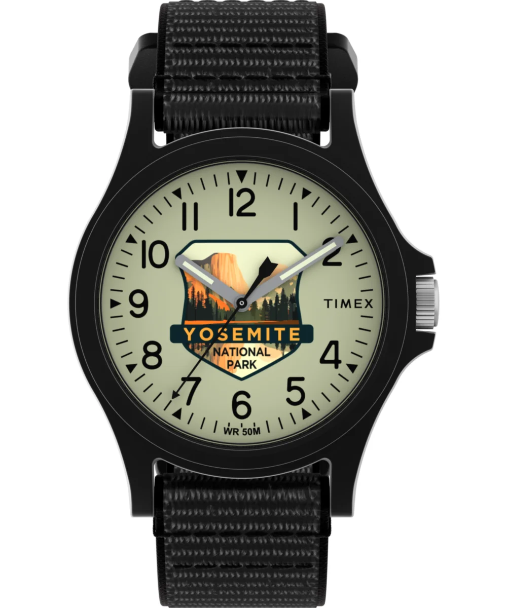 Timex Yosemite National Park 40mm Fabric Strap Watch TW2Y58900 40 mm kol saati