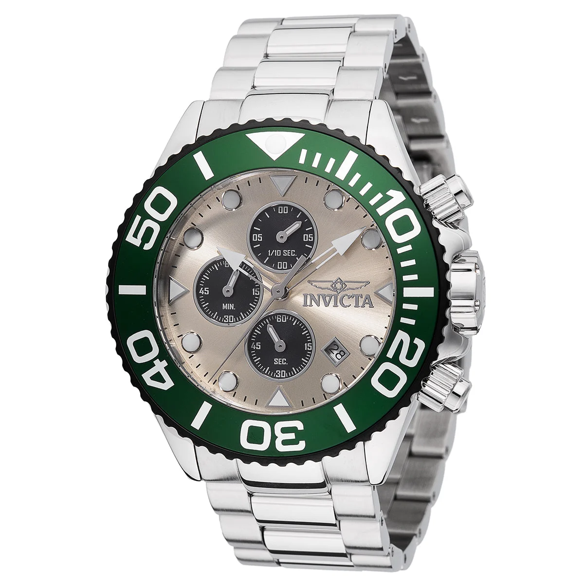Invicta Grand Diver Sidereon Watch - 52mm. Steel (48587) 52 mm kol saati