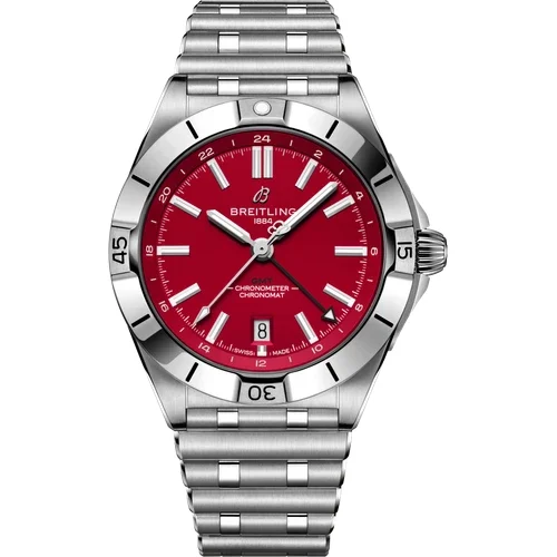 Breitling Chronomat Automatic GMT 40 NFL Tampa Bay Buccaneers Edition A32398C51K1A1 40 mm kol saati