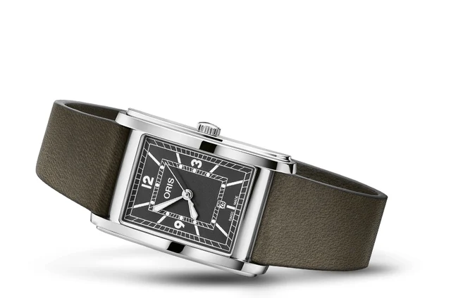 Oris Rectangular 01 561 7783 4063-07 5 19 16 kol saati