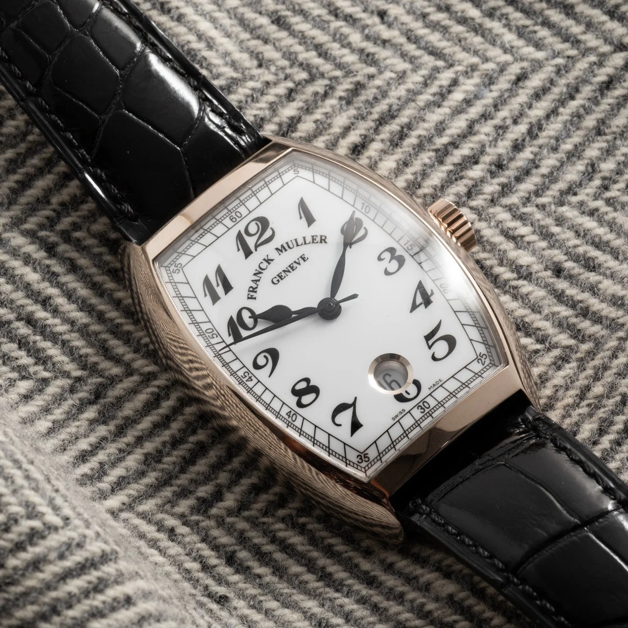 Franck Muller Cintrée Curvex 40991515 35 mm kol saati