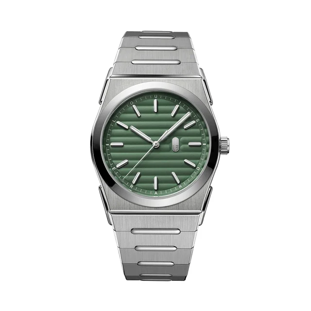 Louis Erard Forest Green on Bracelet 35123TA03.BMT12 kol saati