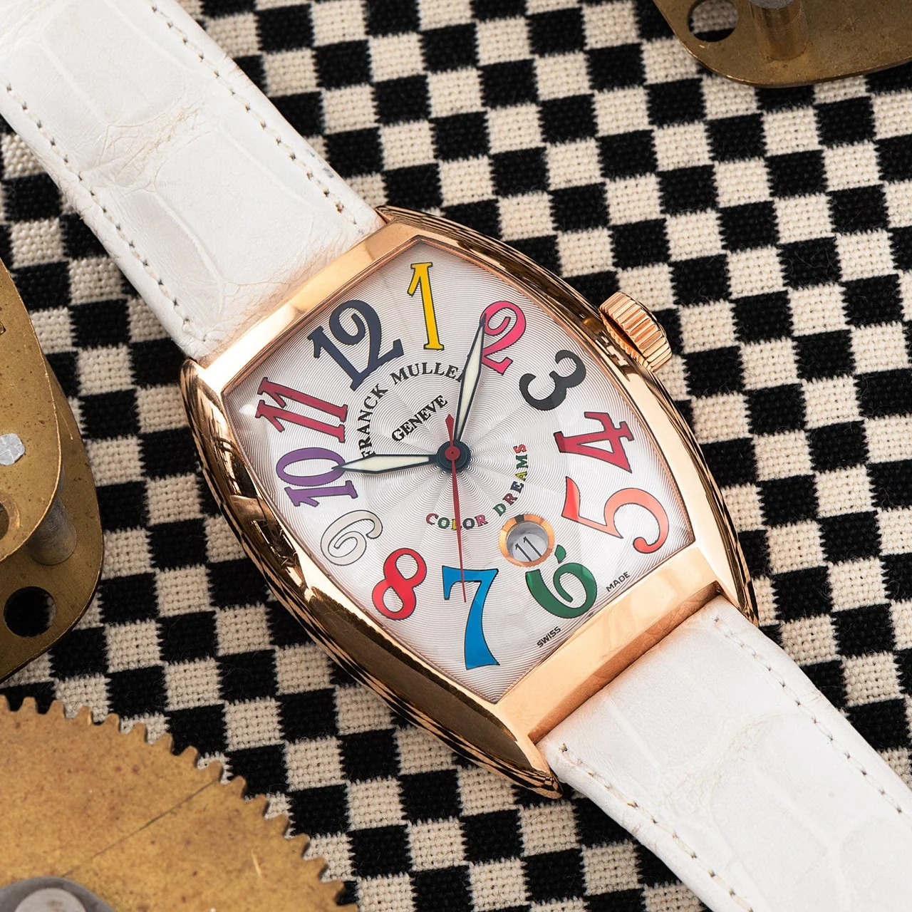 Franck Muller Cintrée Curvex 40991329 39 mm kol saati
