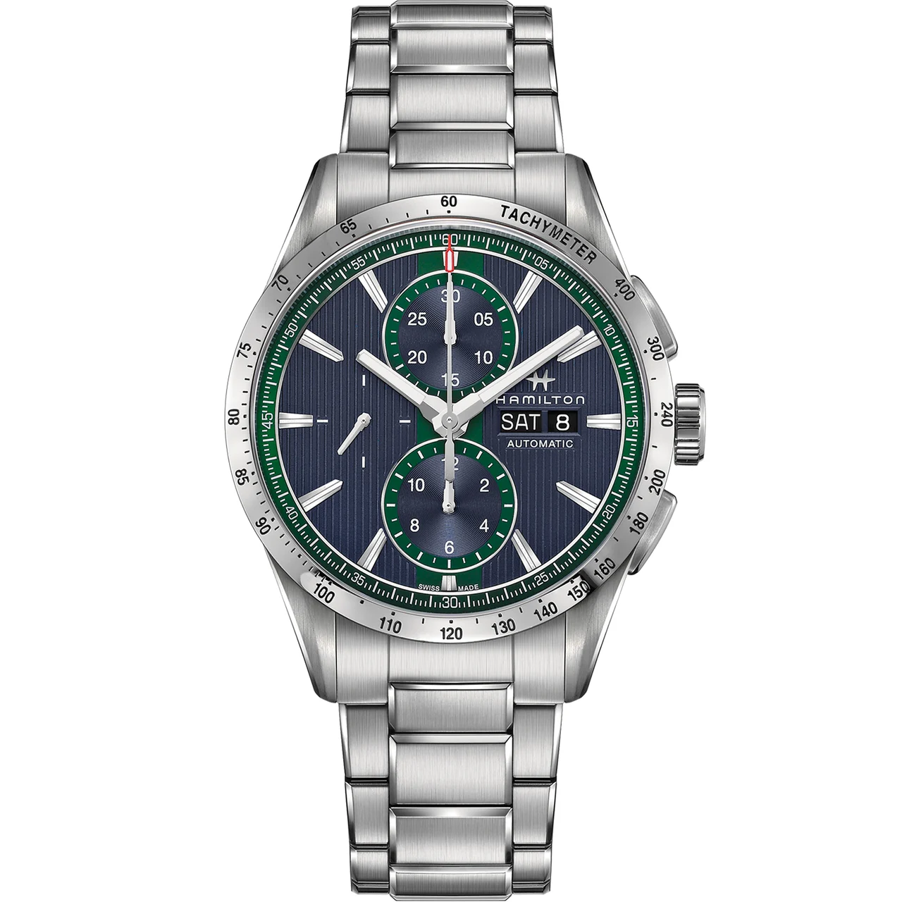 Hamilton Broadway Broadway Day Date Auto Chrono H43516141 43 mm kol saati