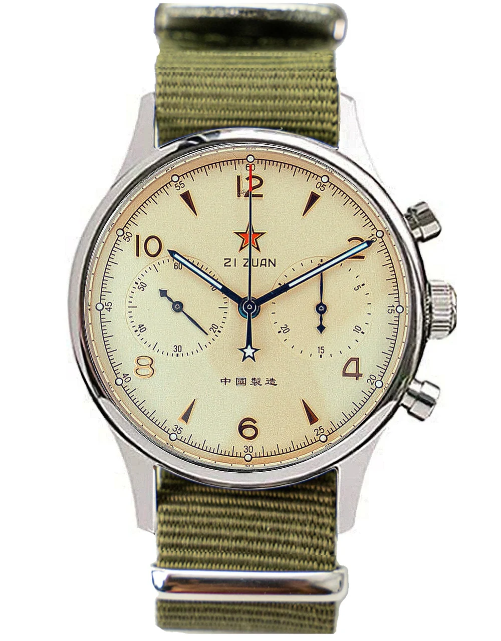 Sugess Chrono Heritage SU1962SW-K 40 mm kol saati