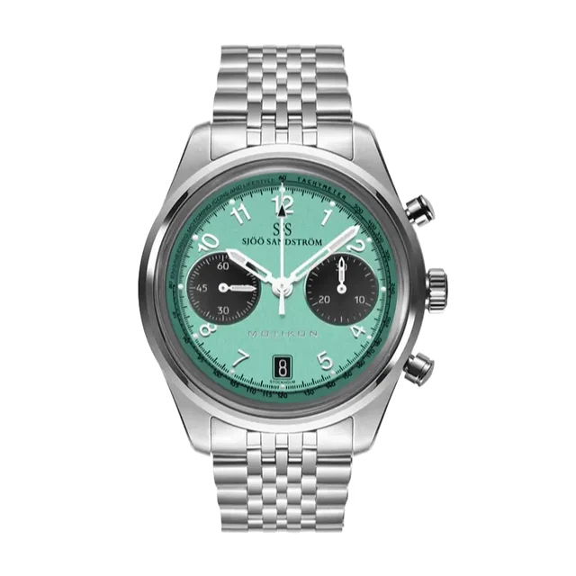 Sjöö Sandström Royal Steel Chronograph 022207 kol saati