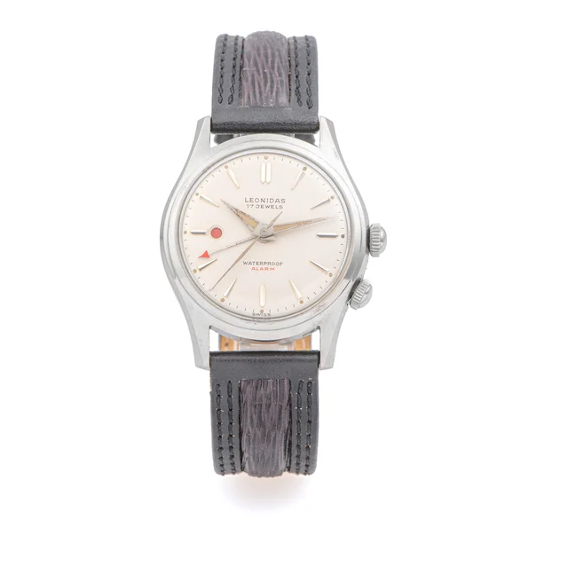Leonidas LEONIDAS, REF. 683, ALARM, STAINLESS STEEL kol saati