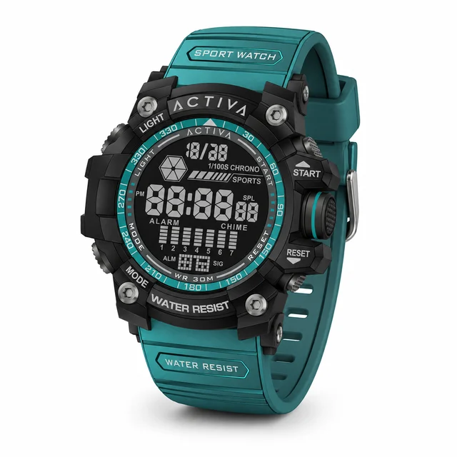 Activa Invicta Digital Watch - 56mm. Green (ACW8020-006) kol saati