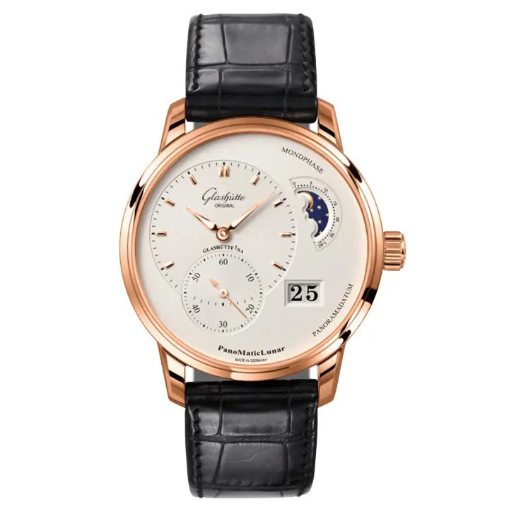 Glashutte Original Pano 1-90-02-45-35-05 40 mm kol saati