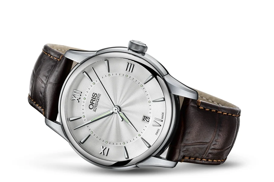 Oris Artelier Date 01 733 7670 4071-07 1 21 73FC 40.5 mm kol saati