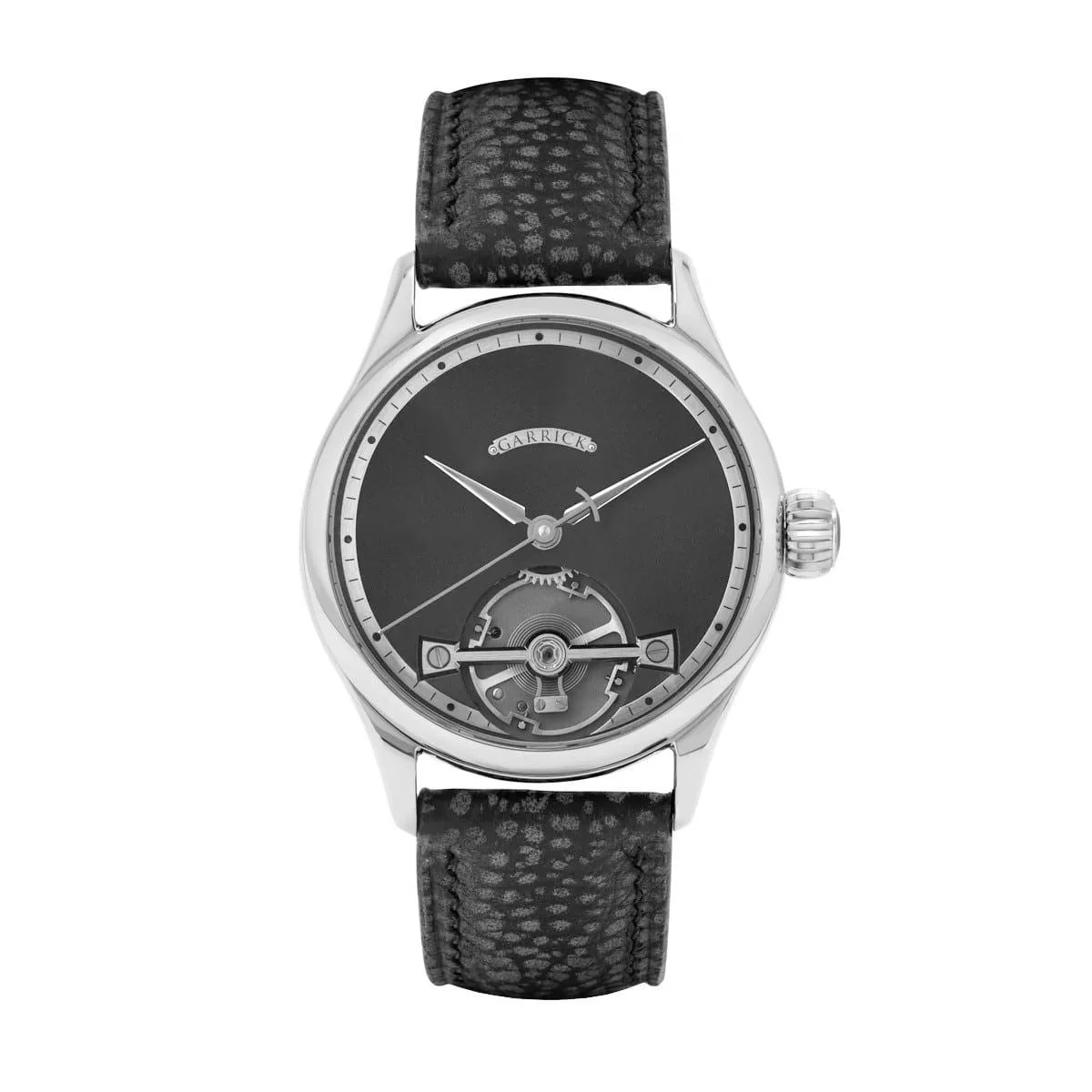 Garrick Deadbeat Seconds Frosted Red Dial S2-DBS-RD 42 mm kol saati