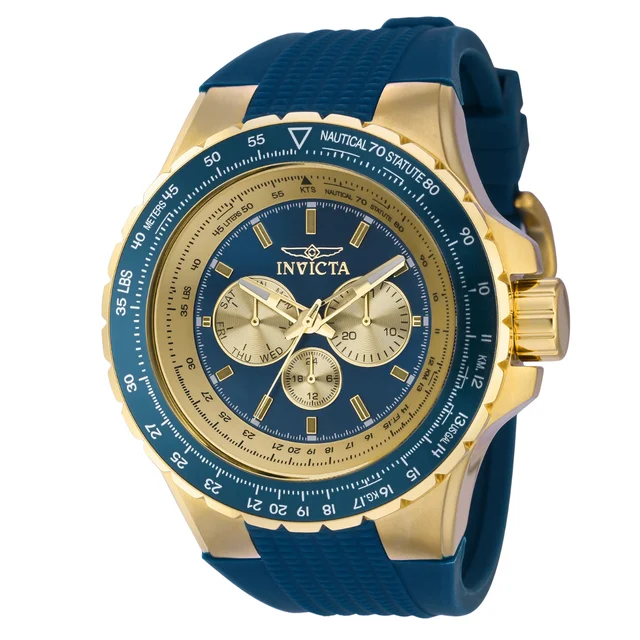 Invicta Aviator Skyshock Watch - 50mm. Blue (39266) kol saati