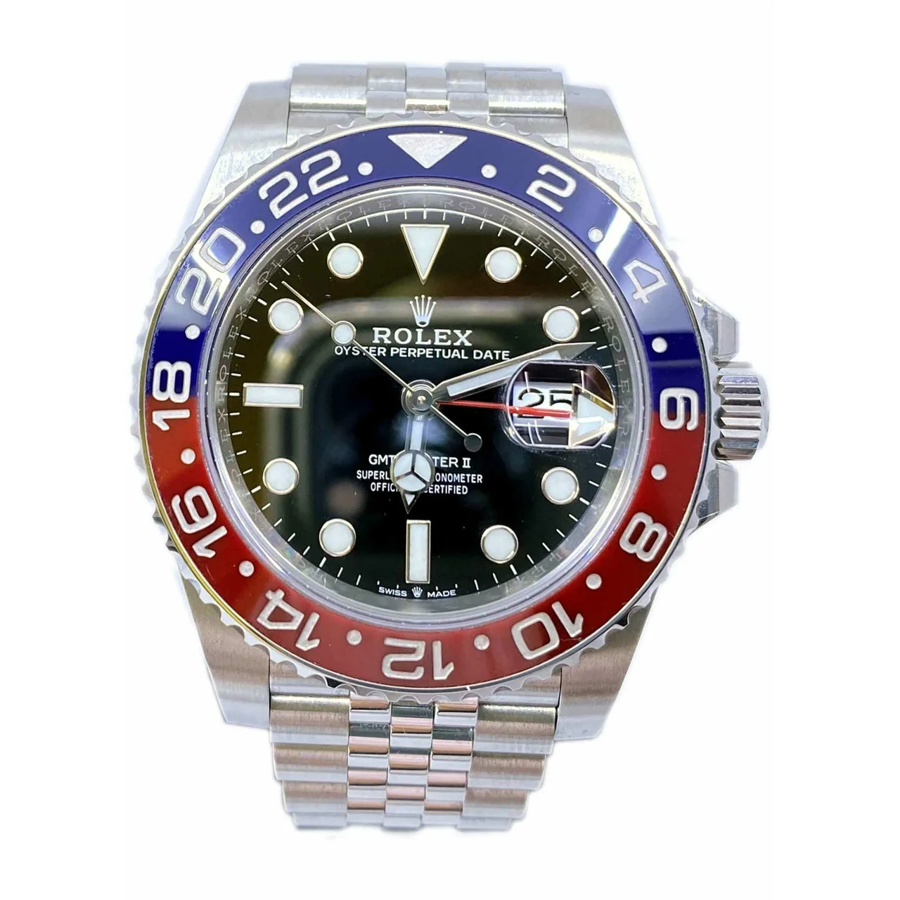 Rolex "Pepsi" GMT Master II 126710BLRO 00110952 kol saati