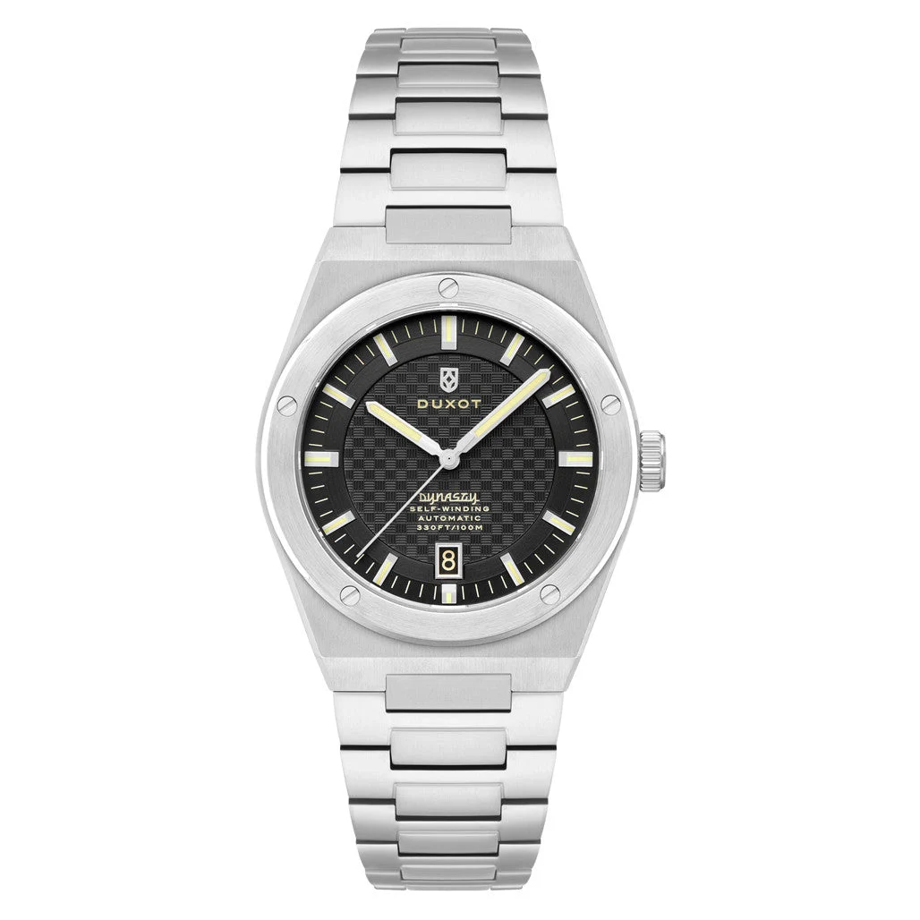 Duxot Bastia Self Winding Automatic with Black Dial #DX-2068-33 40 mm kol saati