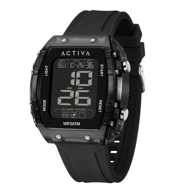 Activa Ranger X Invicta Terrain Digital Watch - 45mm. Black (ACW8108-005) kol saati