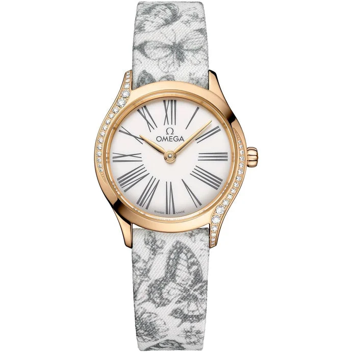 OMEGA Ville Mini Trésor Quartz 26mm 428.57.26.60.04.002 26 mm kol saati