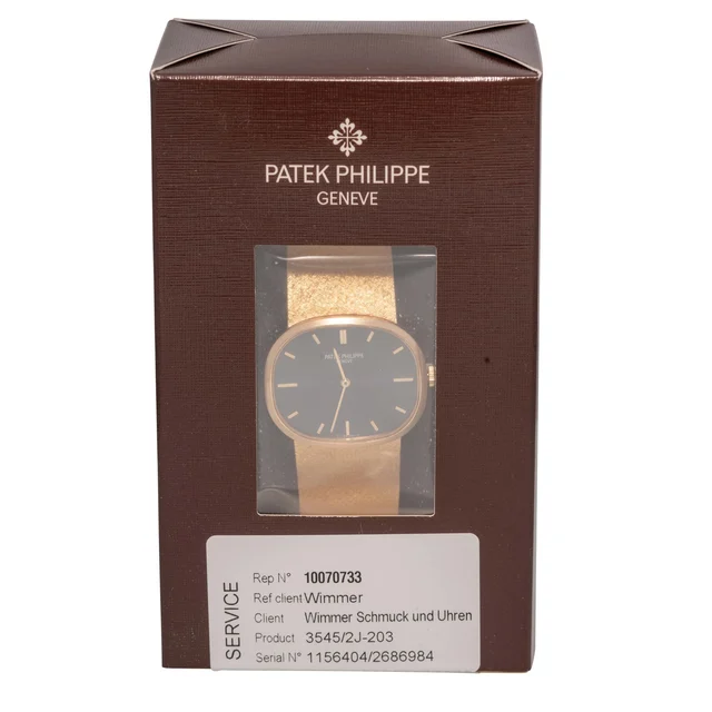 Patek Philippe PATEK PHILIPPE REF. 3545-2 HORIZONTAL ELLIPSE YELLOW GOLD kol saati