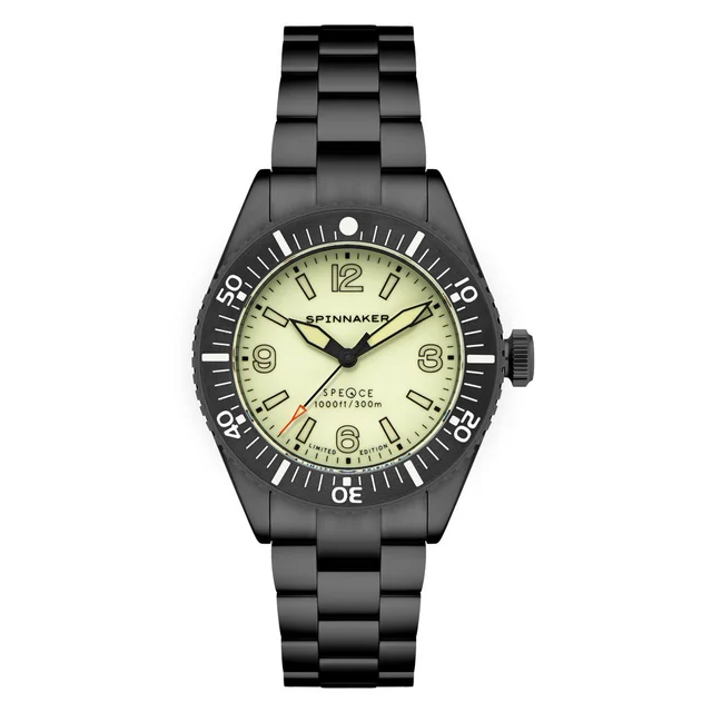 Spinnaker Islander Spence Limited Edition PVD Dive Watch "Dark of Light" SP-5126-LIW33 kol