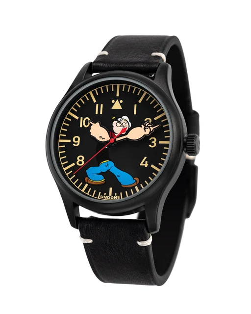 UNDONE Watches UNDONE X POPEYE™ 95th Anniversary Members Edition COL-POP-95TH kol saati