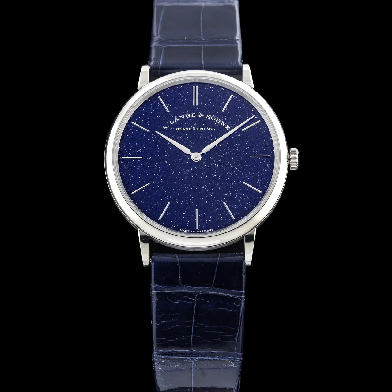 A. Lange & Sohne Lange & Söhne 205.086 Saxonia Blue 210009N30979 kol saati
