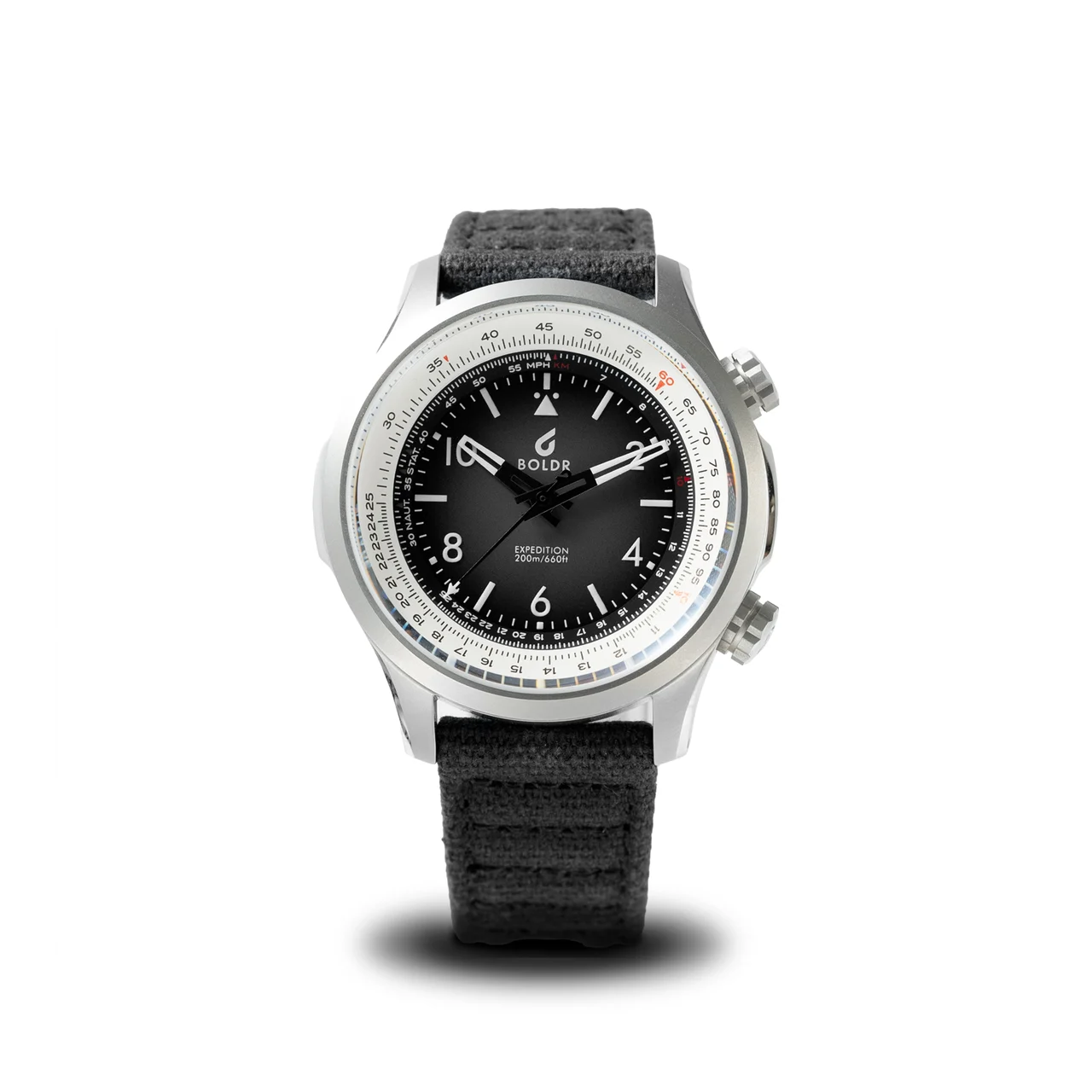 BOLDR Supply Co. Enigmath Schwarzwald EX-ENM-BK-SS-41-20 47.5 mm kol saati