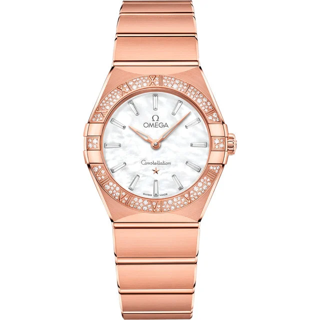 OMEGA Constellation Quartz 28mm 131.55.28.60.55.003 28 mm kol saati
