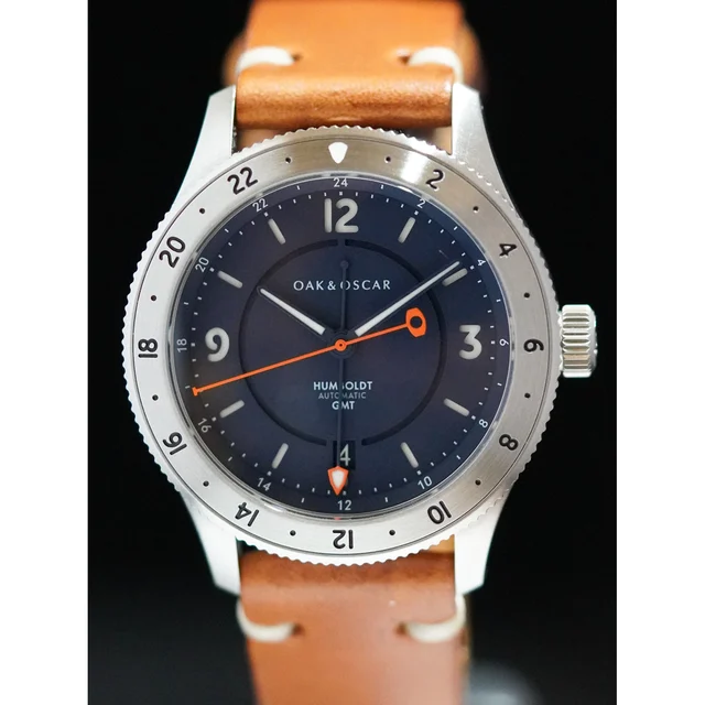 Oak & Oscar Humboldt GMT 210009N32114 kol saati