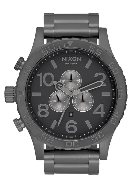 Nixon US Chrono - All Gunmetal A083-632-00 kol saati