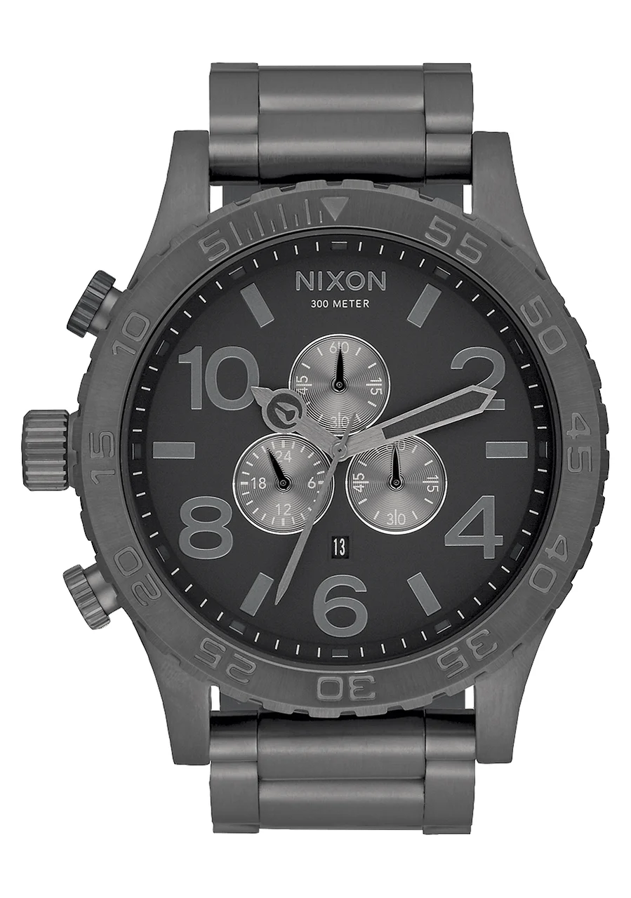 Nixon US Chrono - All Gunmetal A083-632-00 51 mm kol saati