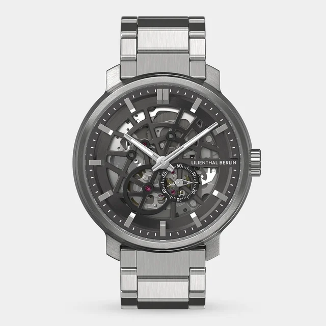 Lilienthal Berlin Neolux Skeleton N3-001-B040AB kol saati