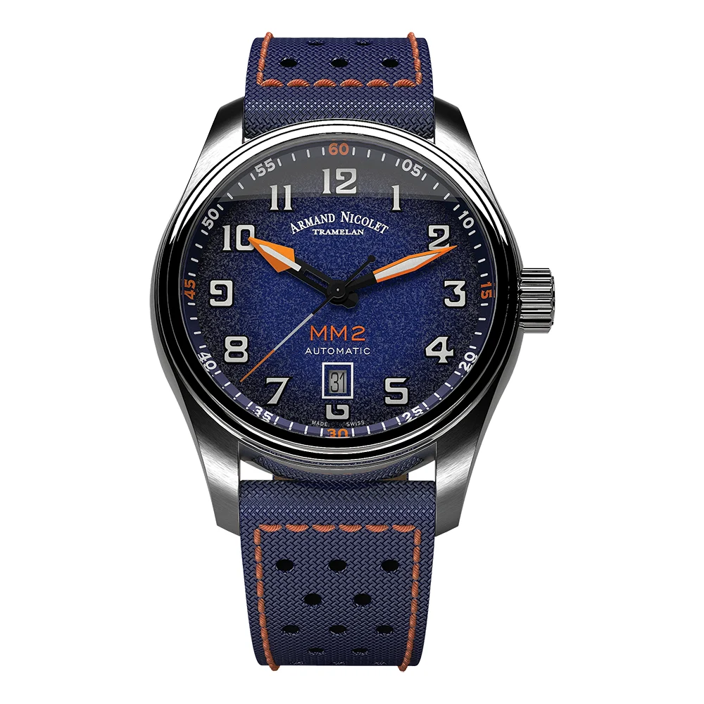Armand Nicolet Armand Nicolet MM2 A640P-BN-P0640BO8 43 mm kol saati