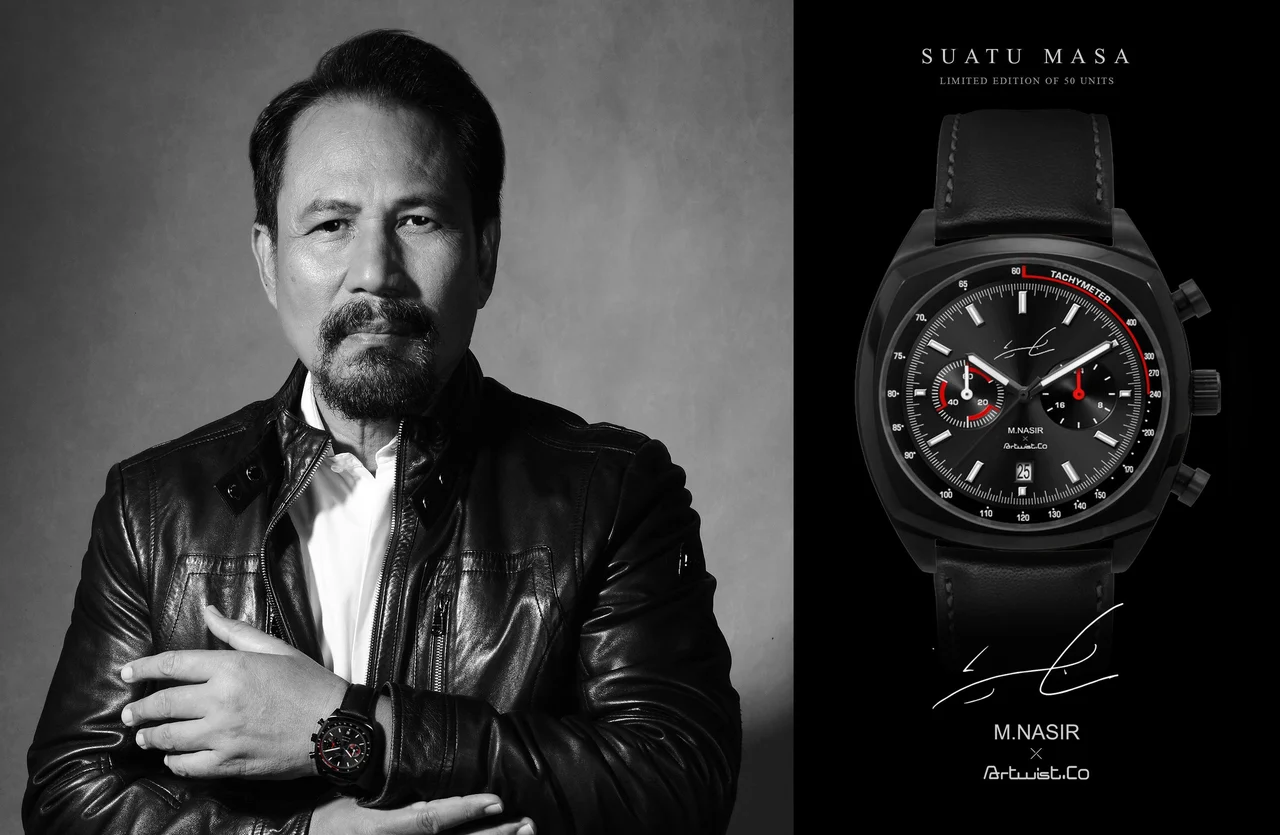 Artwistwatch Suatu Masa By M.nasir • Serial Number 49/50 42 mm kol saati