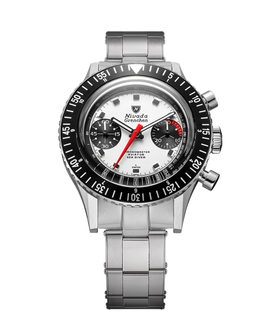 Nivada Grenchen Chronomaster 18730097 38 mm kol saati