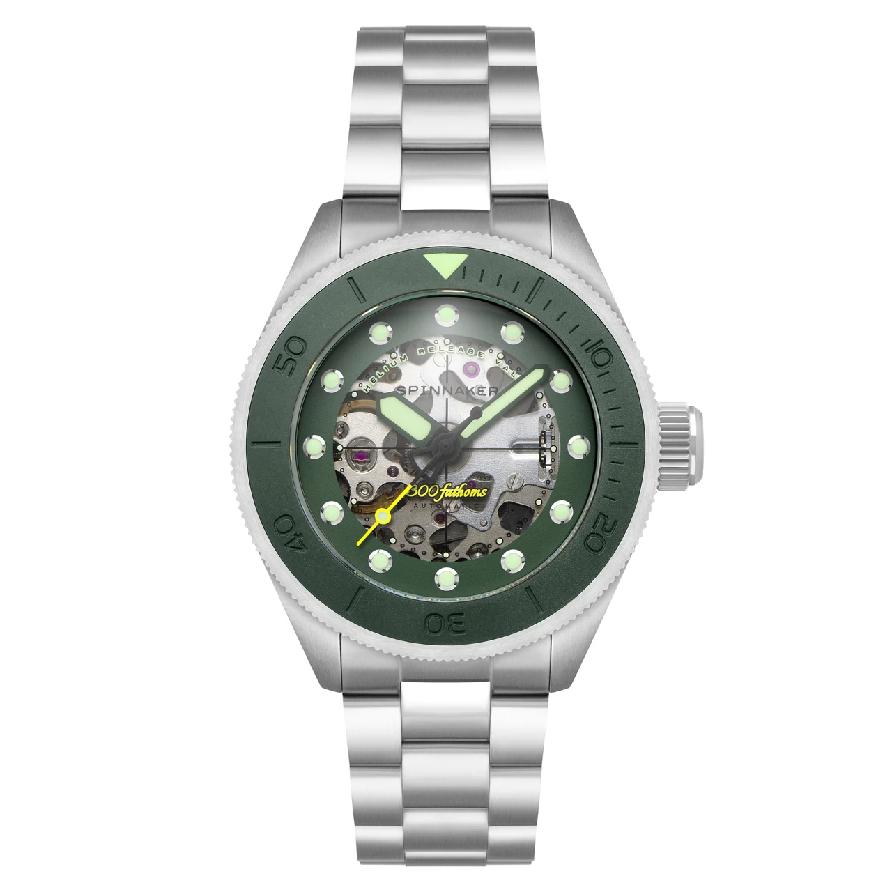 Piccard Skeleton Automatic Mist Green SP-5135-22 kol saati