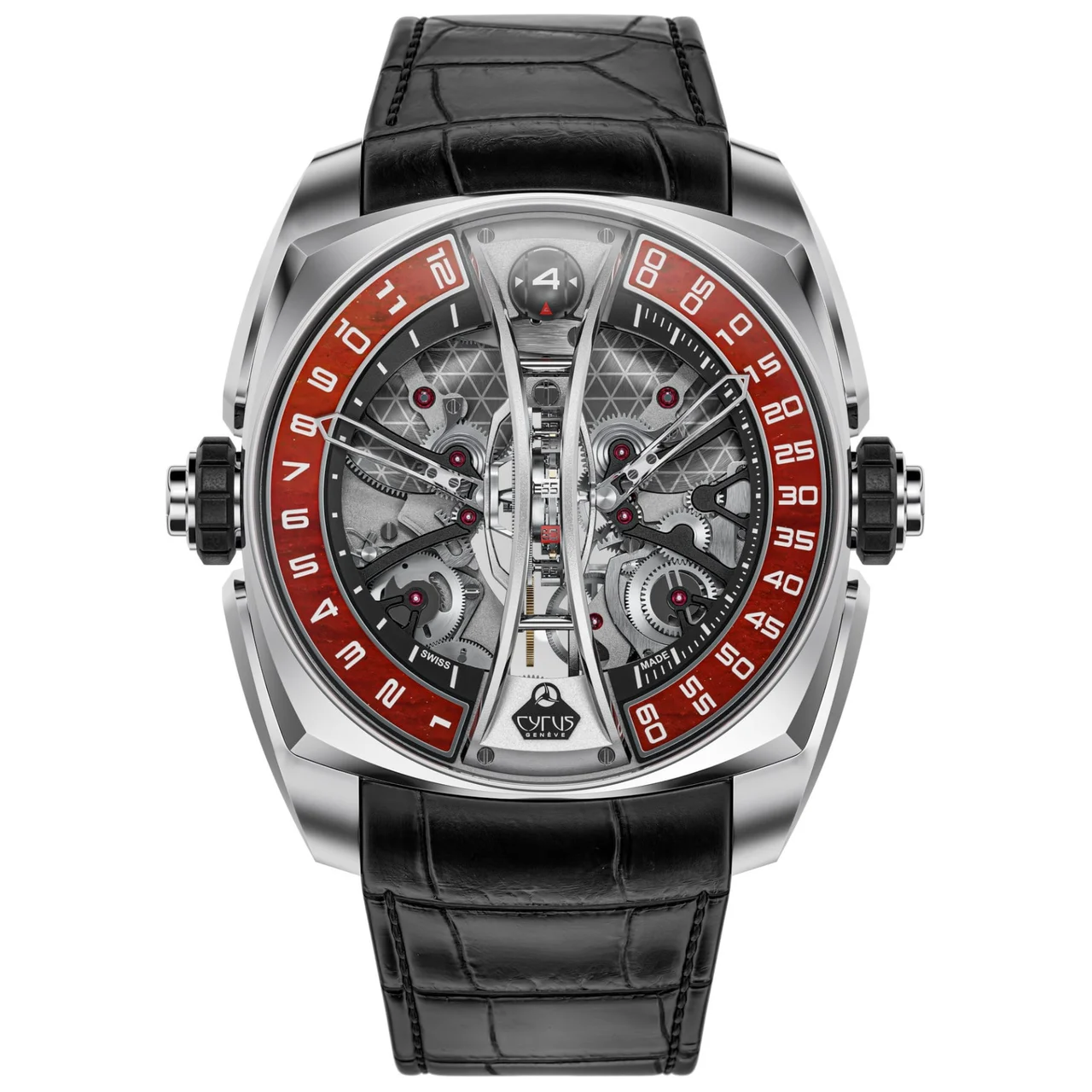 Cyrus Klepcys Vertical Tourbillon Jasper 539.506.TT.SP.A kol saati