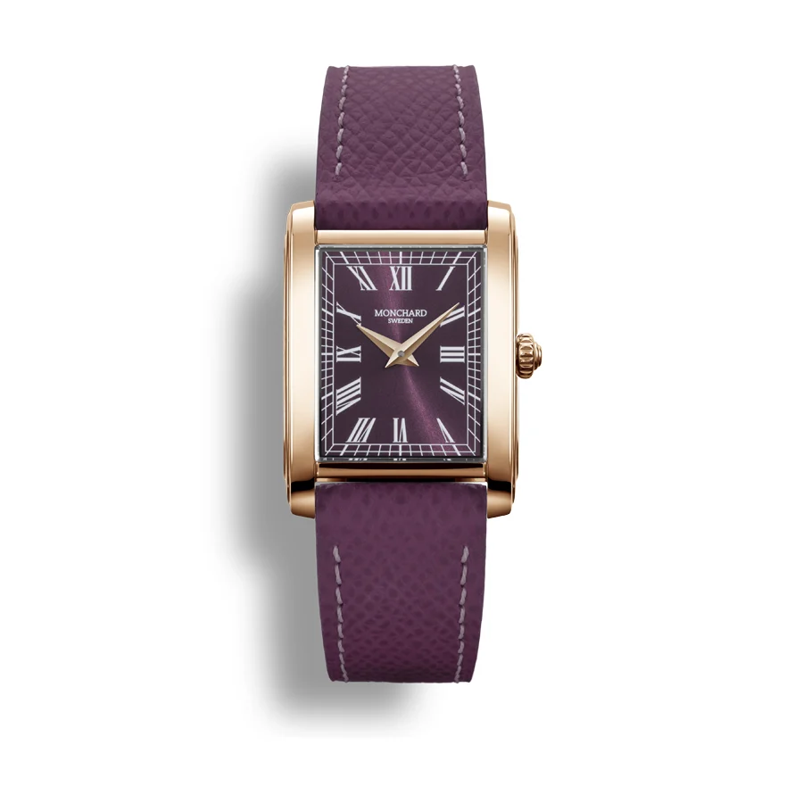 Monchardwatches etape-purple-gold 33 mm kol saati