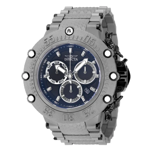 Invicta Subaqua Aegiron Swiss Ronda Z60 Caliber Watch - 52mm, Titanium, Black (48194) kol 