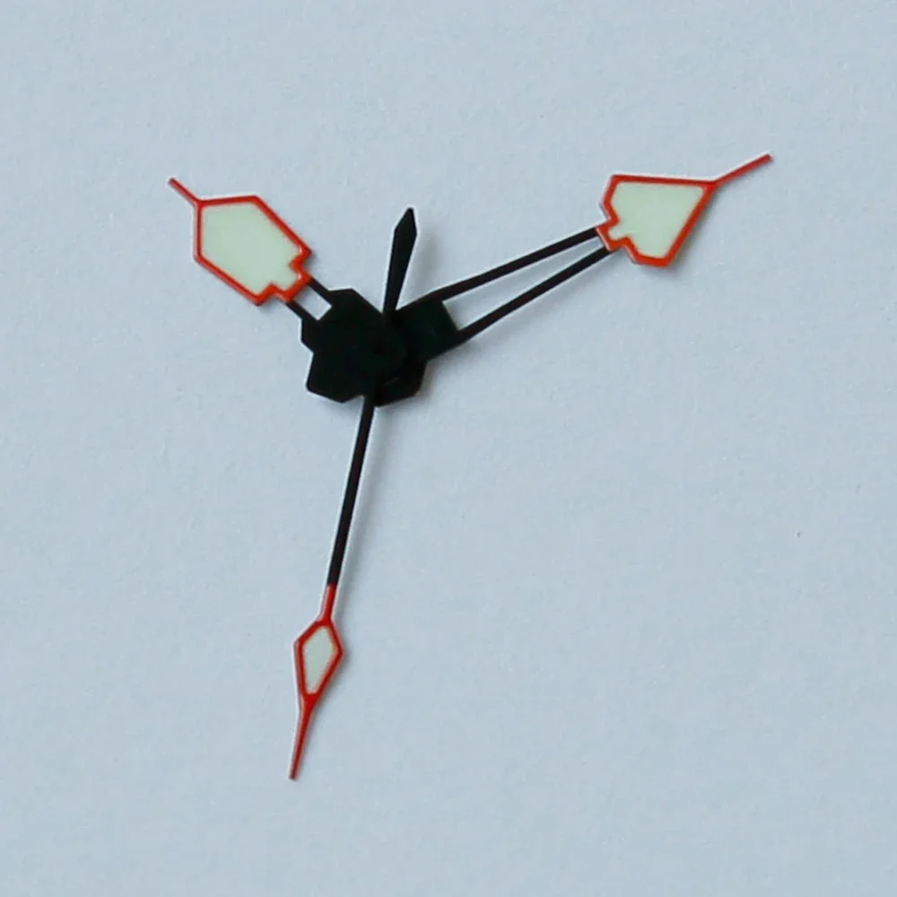 Tandorio Fit NH34 35 36 Movement Colorful Super C3 Green Luminous For SKX007 Watch Hands 1005010069007160-Red kol saati