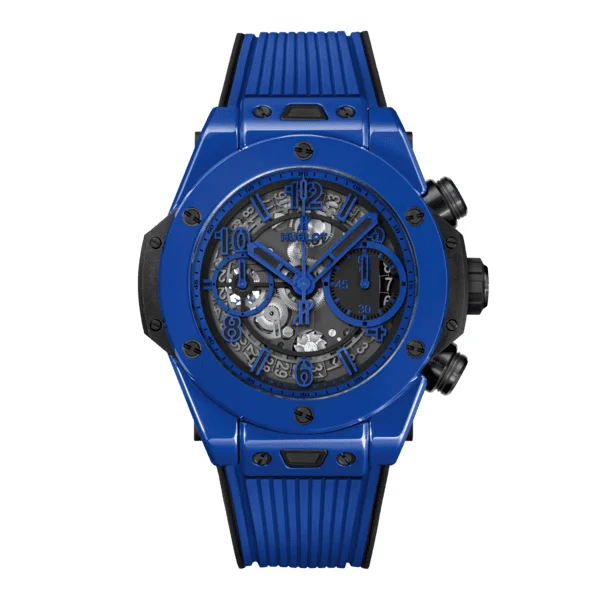 Hublot Bang Unico Blue Magic 441.ES.5119.RX Hublot IG BANG UNICO BLUE MAGIC 441.ES.5119.RX 42 mm kol saati