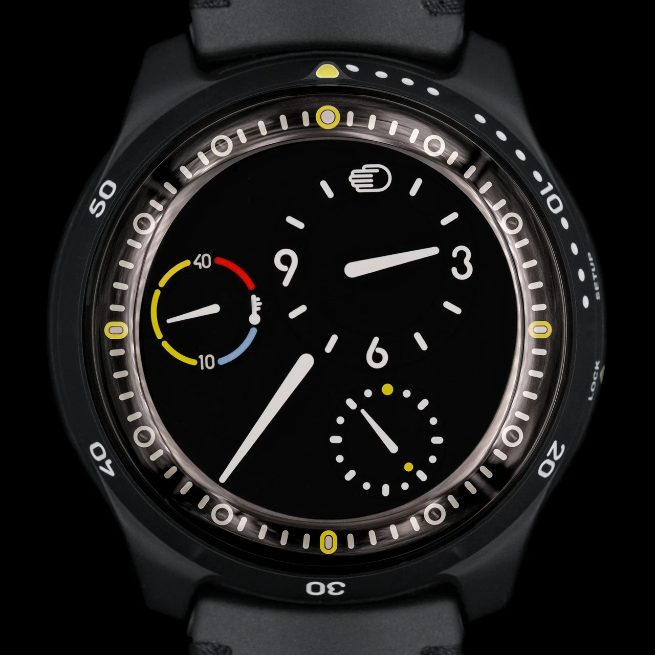 Ressence type 5 diver titanium Full-Set from 2022 46 mm kol saati