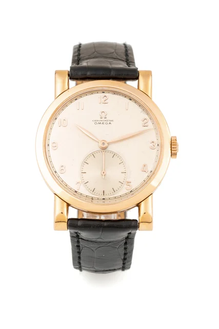 OMEGA OMEGA, REF. 14169, LARGE OMEGA CHRONOMETRE, PINK GOLD kol saati