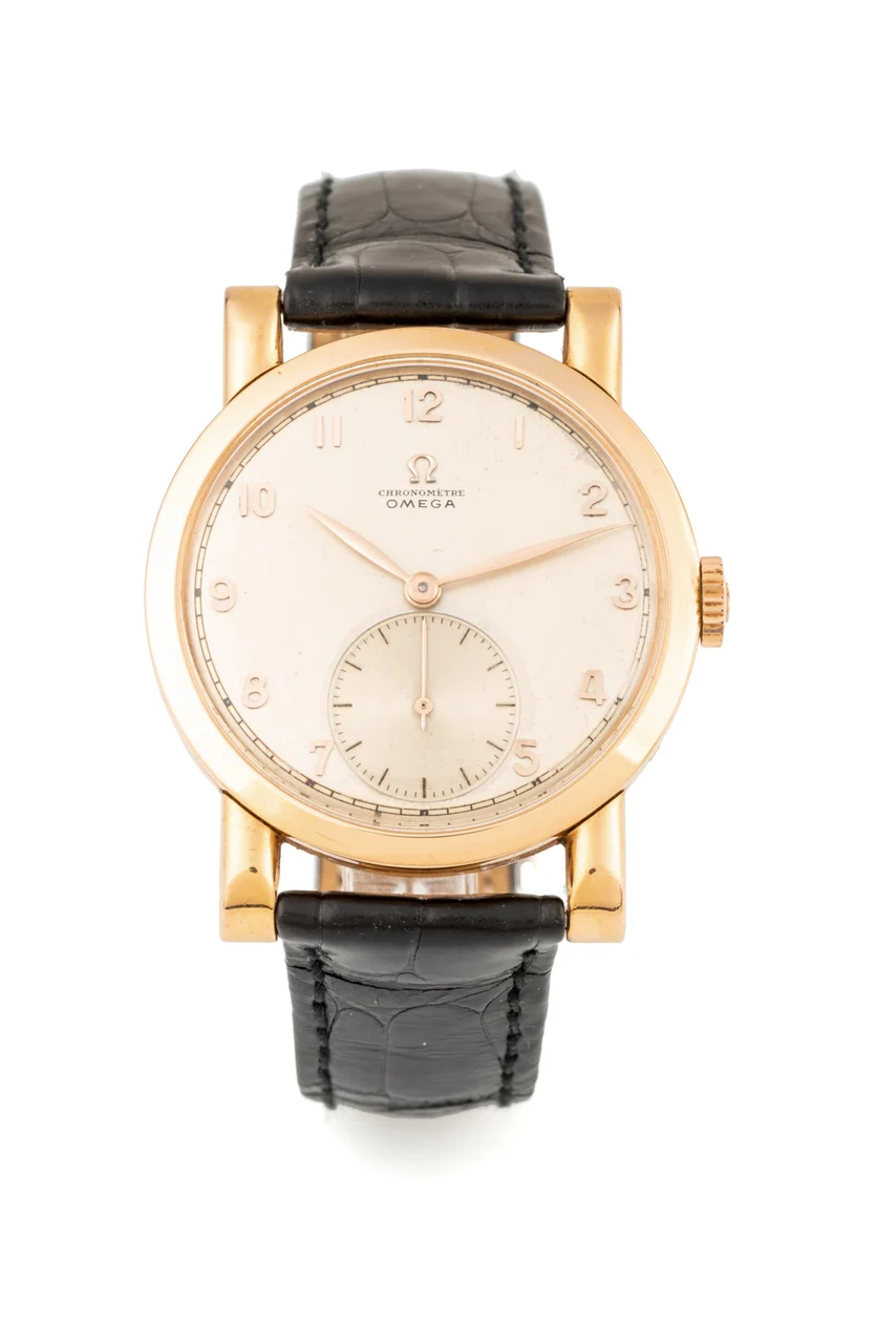 OMEGA OMEGA, REF. 14169, LARGE OMEGA CHRONOMETRE, PINK GOLD kol saati